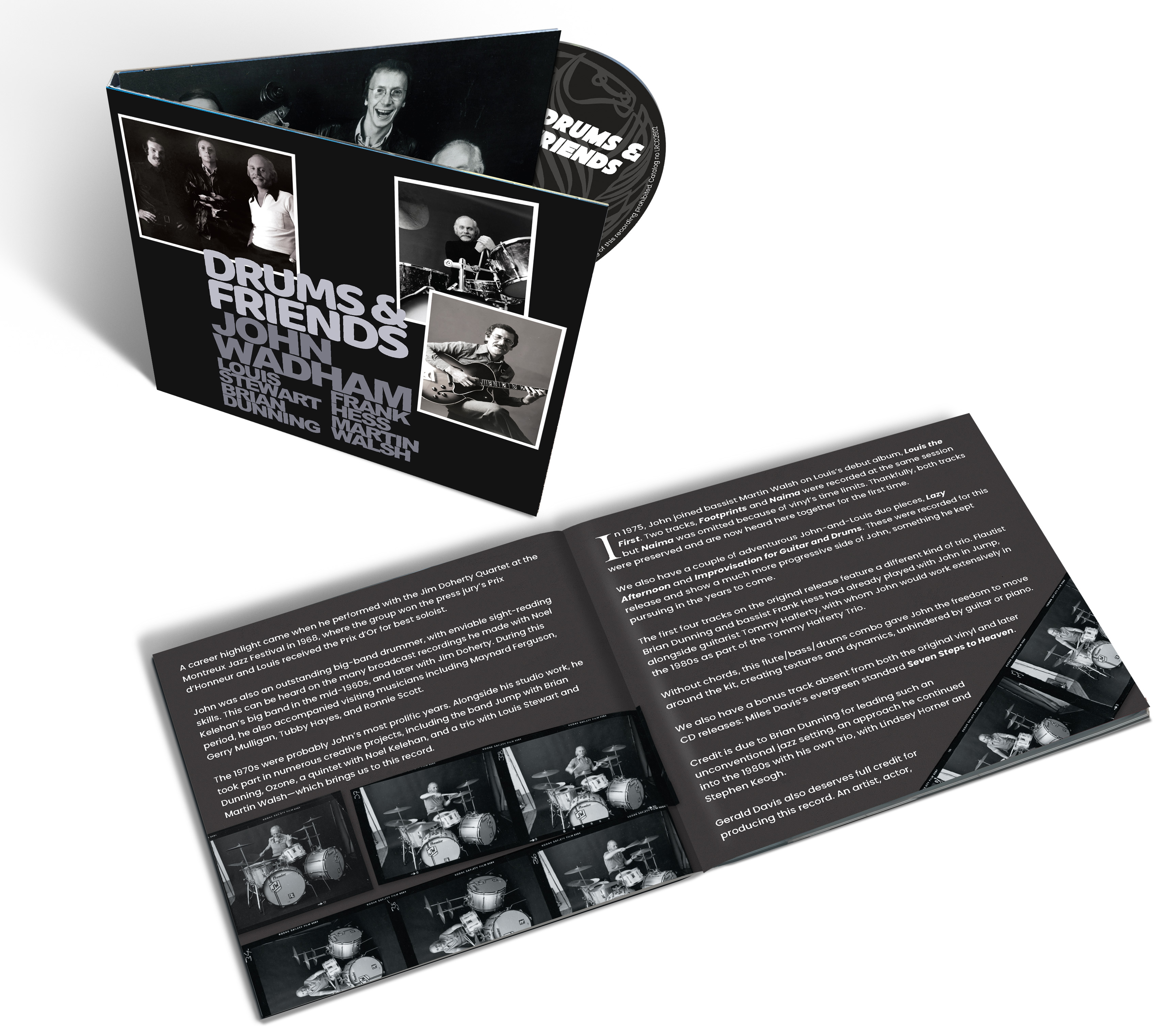 John Wadhams DRUMS and FRIENDS cd