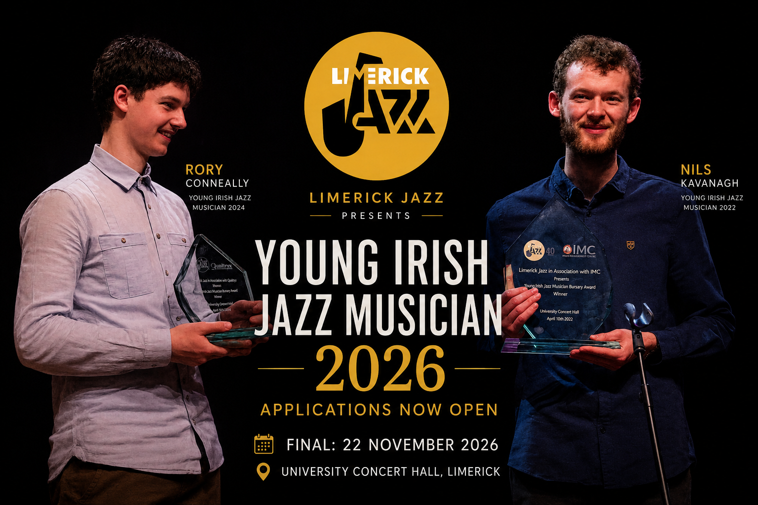 Limerick Jazz Launches Young Irish Jazz Musician 2026