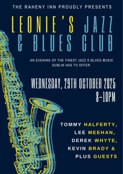 Leonie’s Jazz and Blues Club - Halloweeny Jazz Night